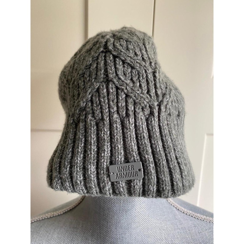 Under Armour Lined Knit Winter Grey Beanie